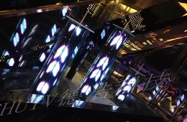 天津室内灯柱屏